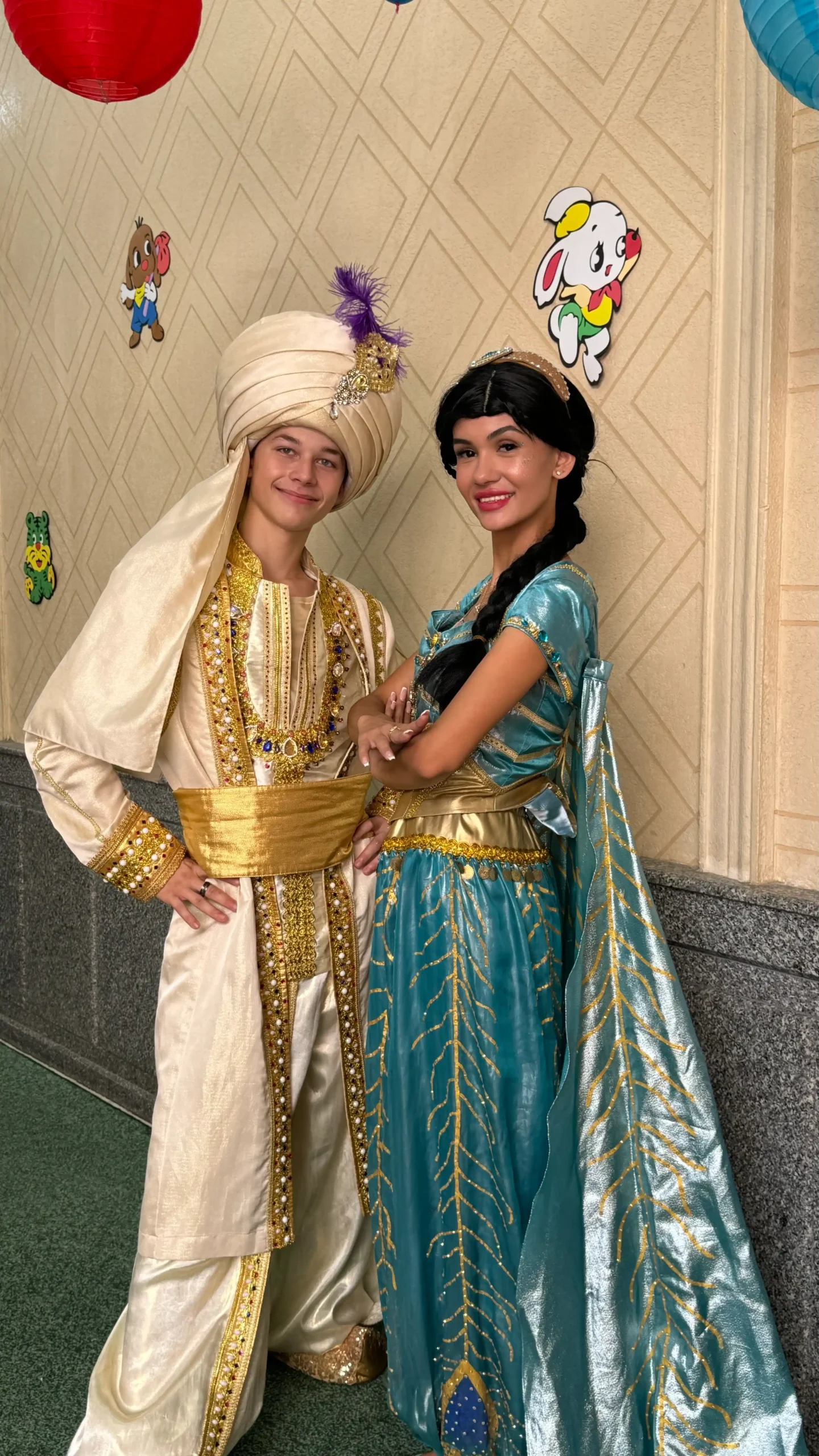 Принцесса Жасмин и Аладдин