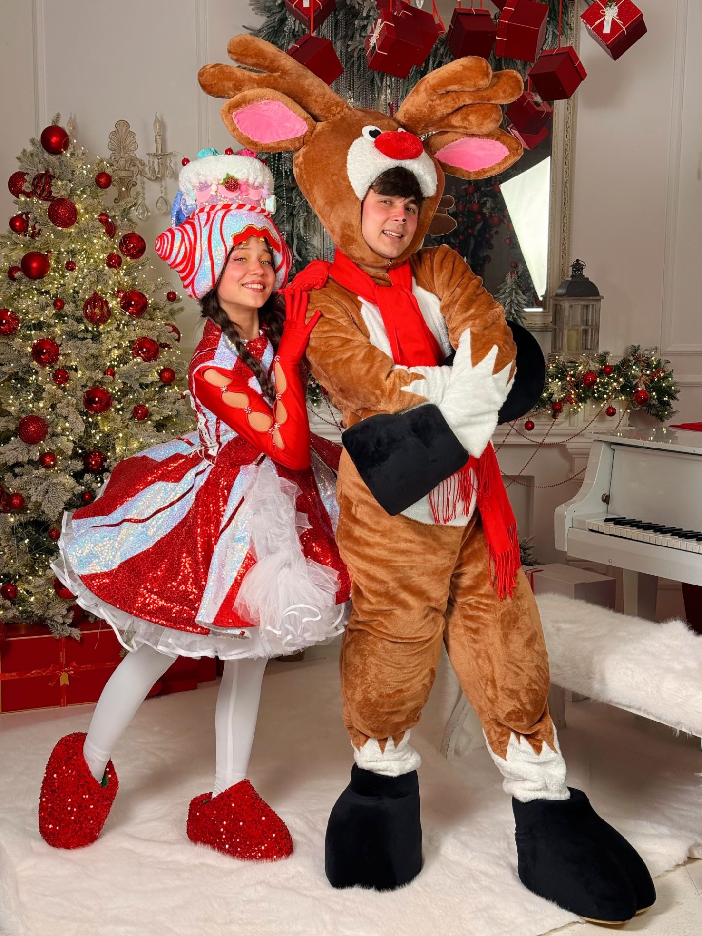 Карамелька и Олененок