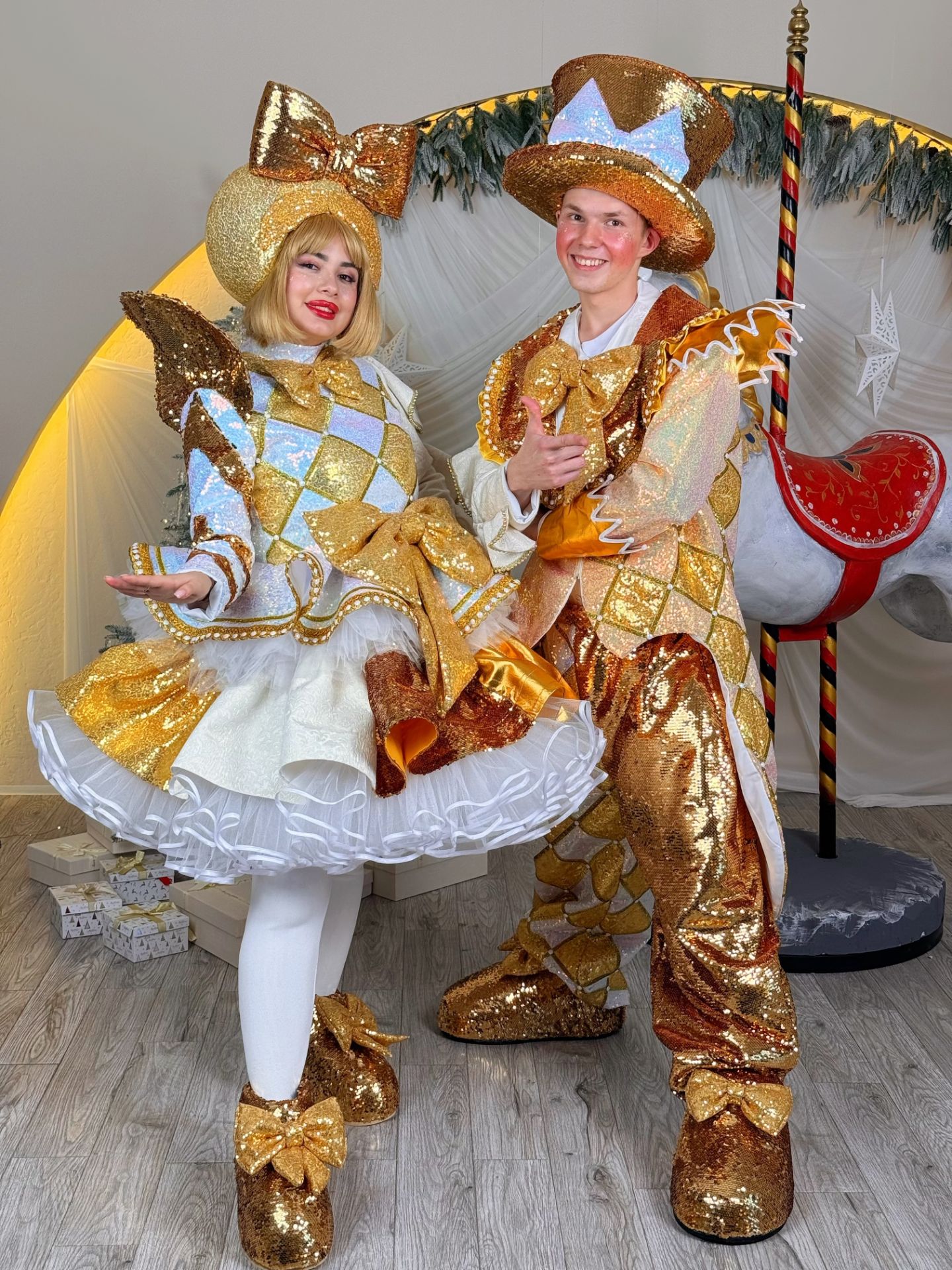 Елочные игрушки Gold